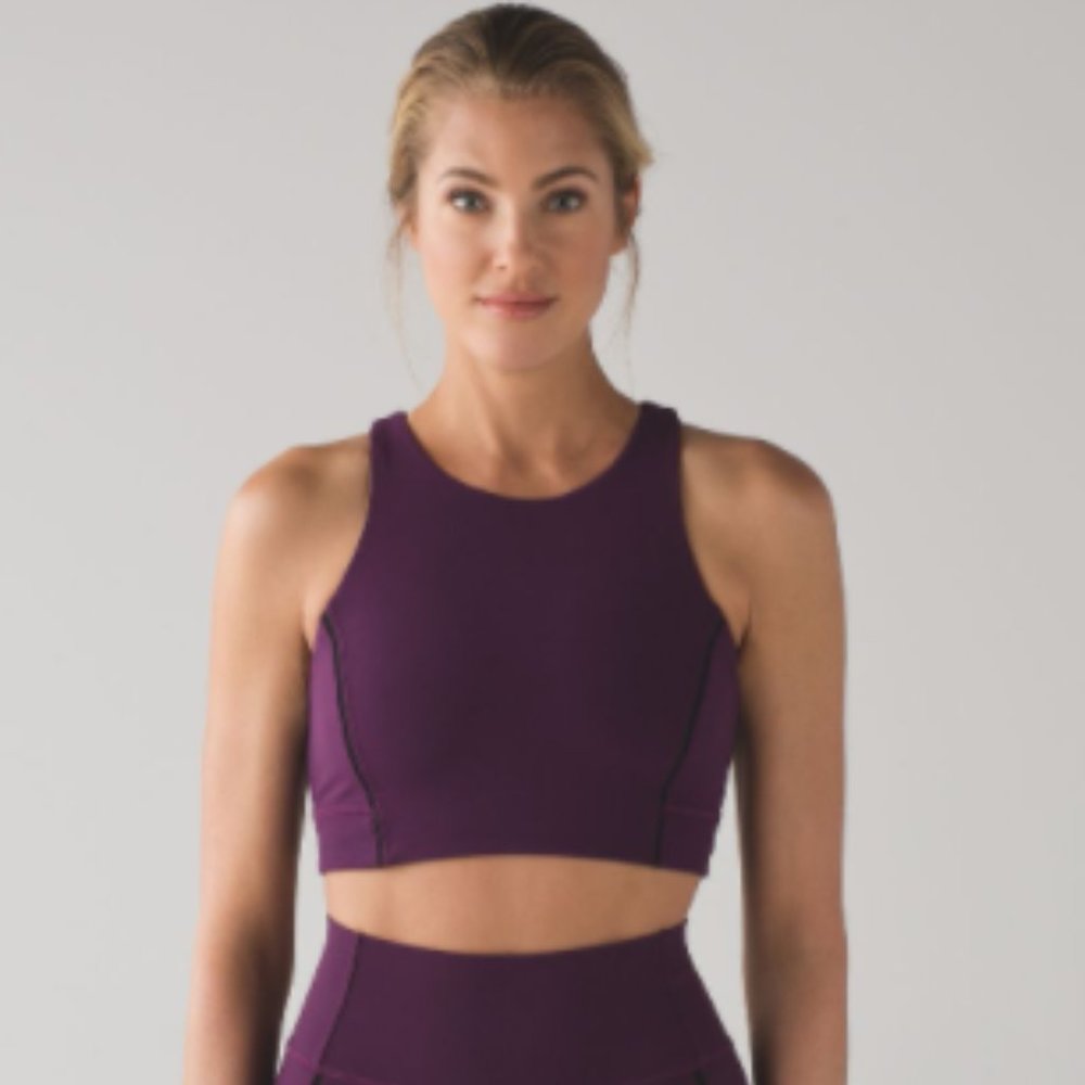 Lululemon Simply Bare Bra, Magenta